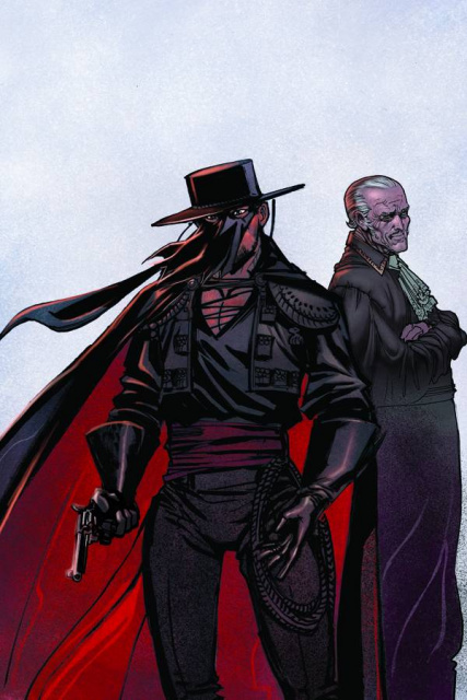 Django / Zorro #6 (15 Copy Moritat Virgin Cover)
