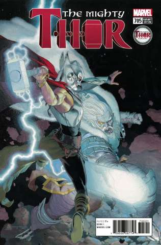 The Mighty Thor #705 (Ribic Mighty Thor Cover)
