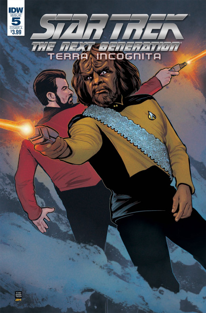 Star Trek: The Next Generation - Terra Incognita #5 (Shasteen Cover)