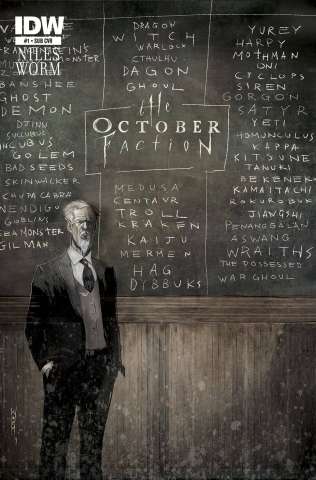The October Faction #1 (Subscription Cover)