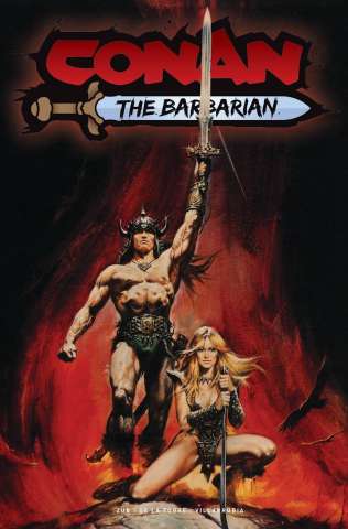 Conan the Barbarian #1 (Schwarzenegger Movie Novel Replica 2nd Printing)