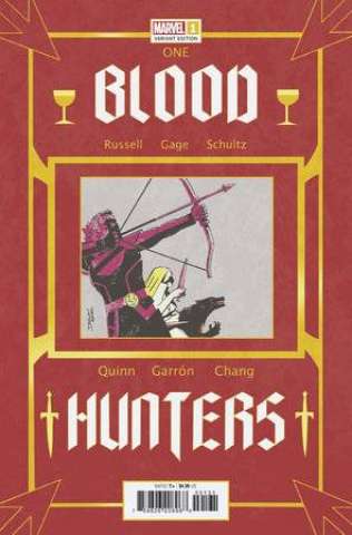 Blood Hunters #1 (Declan Shalvey Book Cover)