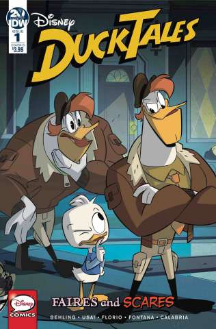 DuckTales: Faires and Scares #1 (Ghillone & Stella Cover)
