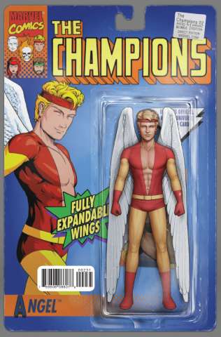 Champions #2 (Classic Action Figure Cover)