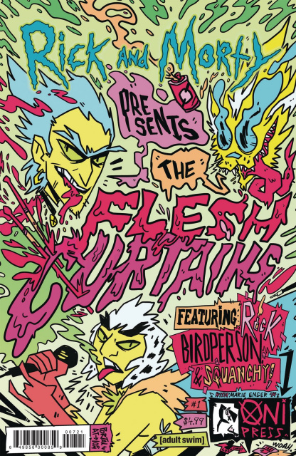 Rick and Morty Present Flesh Curtains #1 (Enger Cover)