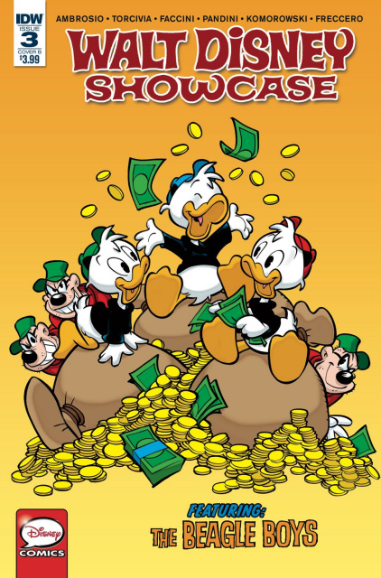 Walt Disney Showcase #3 (Beagle Boys Cover)