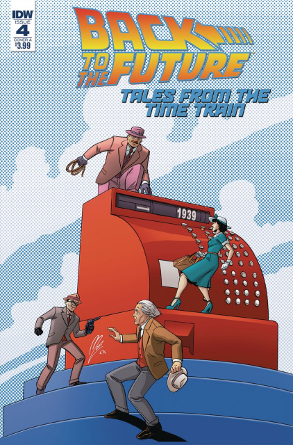 Back to the Future: Tales from the Time Train #4 (Levens Cover)