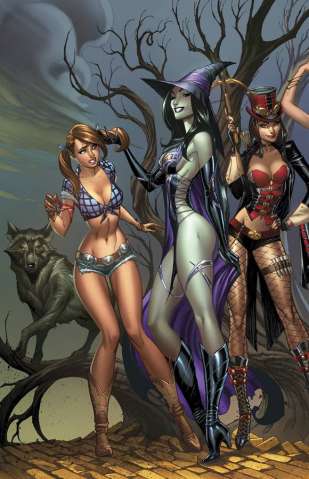 Grimm Fairy Tales: Oz - Age of Darkness (Campbell Cover)
