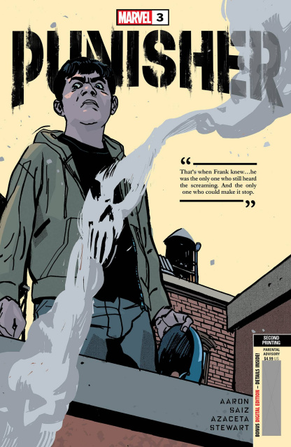Punisher #3 (Azaceta 2nd Printing)