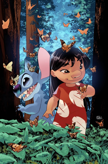 Lilo & Stitch #8 (15 Copy Forstner Virgin Cover)