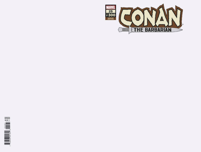 Conan the Barbarian #25 (Blank Cover)