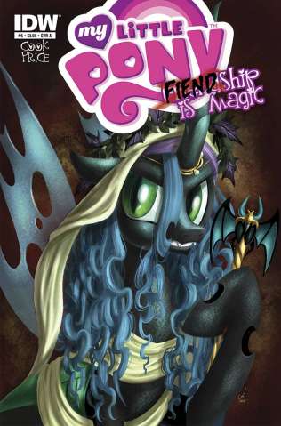 My Little Pony: Fiendship Is Magic #5 (Queen Chrysalis Cover)