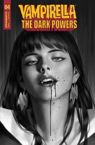 Vampirella: The Dark Powers #4 (30 Copy Yoon B&W Cover)