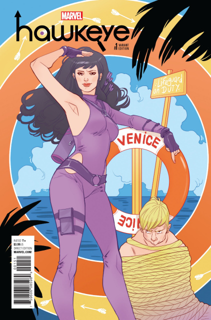 Hawkeye #1 (Sauvage Cover)