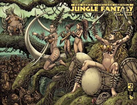 Jungle Fantasy: Survivors #2 (Wrap Cover)