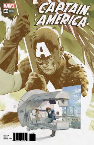 Captain America #701 (Tedesco Connecting Cover)