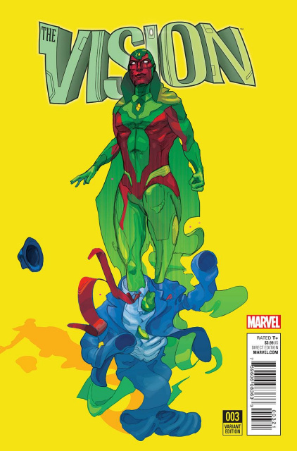 The Vision #3 (Ward Cover)