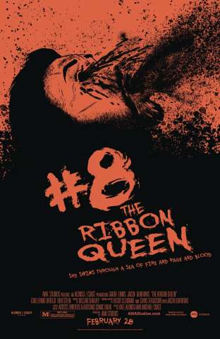The Ribbon Queen #8 (Horror Poster Homage Cover)
