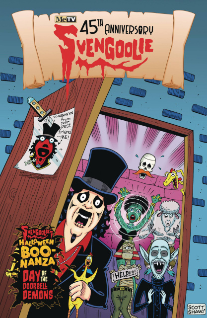 Svengoolie's Halloween Boo-Nanza (45th Anniversary Scott Shaw Cover)