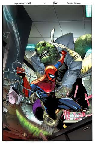 Spider-Man: City At War #1 (Spider-Man Villains Cover)