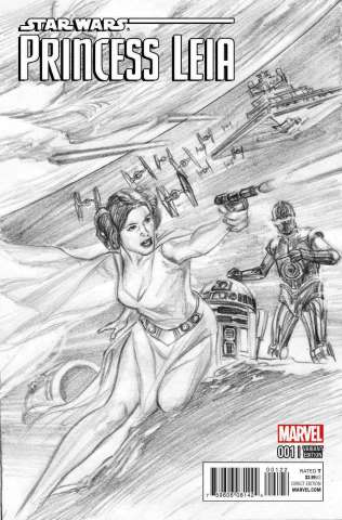 Princess Leia #1 (Ross Sketch Cover)