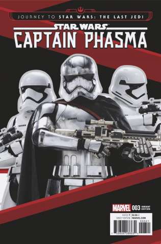 Journey to Star Wars: The Last Jedi - Captain Phasma #3 (Movie Cover)