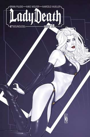 Lady Death #18 (Art Deco Variant Cover)