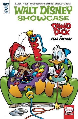 Walt Disney Showcase #5: Donald Duck Family (Freccero Cover)