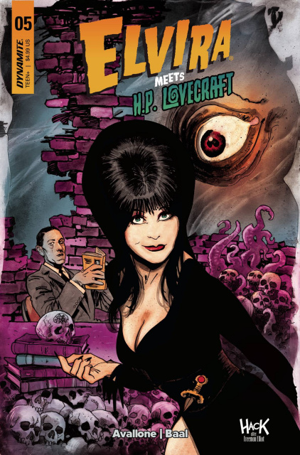 Elvira Meets H.P. Lovecraft #5 (Hack Cover)