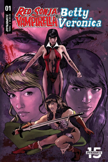 Red Sonja and Vampirella Meet Betty and Veronica #1 (Cat Staggs Cover)