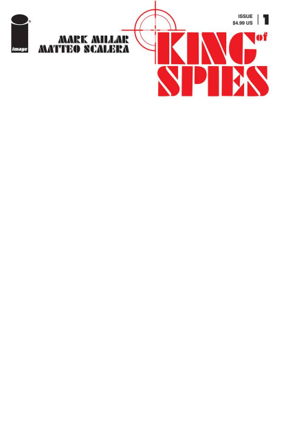 King of Spies #1 (Blank Cover)
