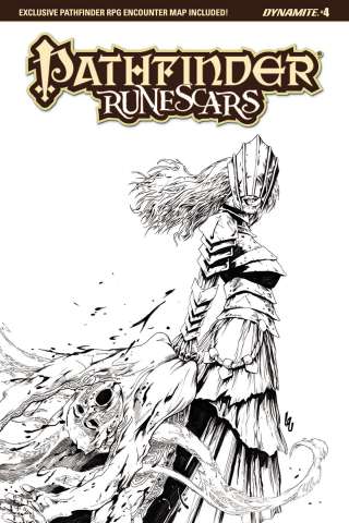 Pathfinder: Runescars #4 (10 Copy Lau B&W Cover)