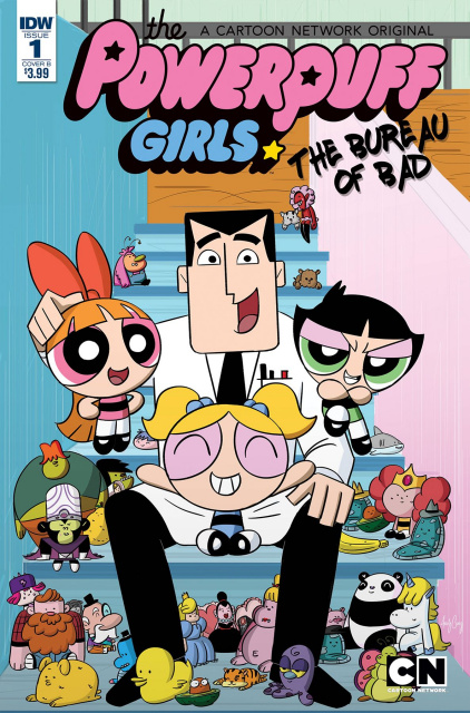 The Powerpuff Girls: The Bureau of Bad #1 (Cung Cover)