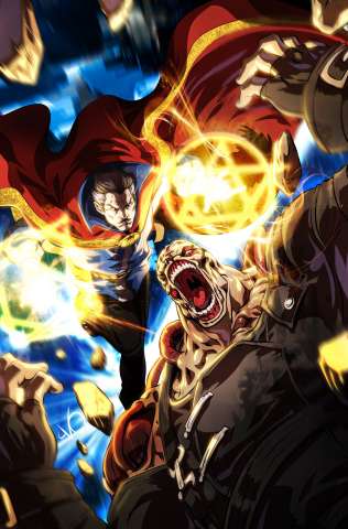 Doctor Strange #24 (Vo Marvel vs. Capcom Cover)