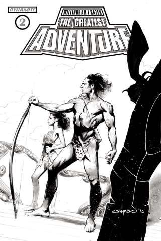 The Greatest Adventure #2 (10 Copy Nord B&W Cover)