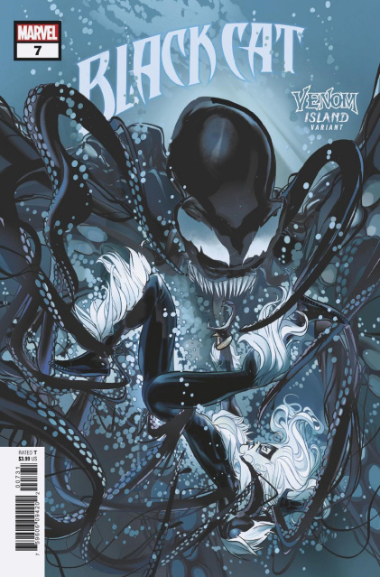 Black Cat #7 (Schmidt Venom Island Cover)