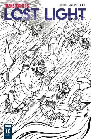 The Transformers: Lost Light #16 (10 Copy Cover)