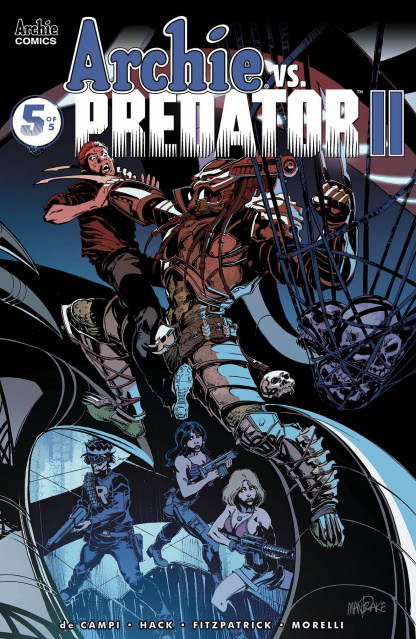 Archie vs. Predator II #5 (Mandrake Cover)