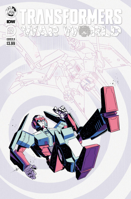 The Transformers #32 (Josh Burcham Cover)
