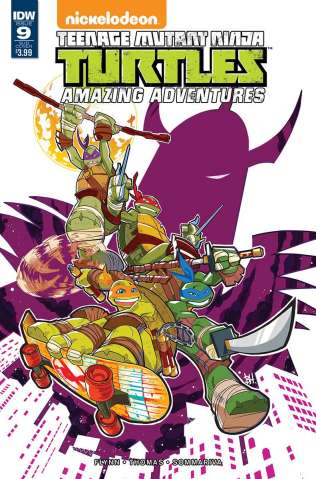 Teenage Mutant Ninja Turtles: Amazing Adventures #9 (Subscription Cover)