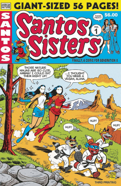 Giant-Sized Santos Sisters #1 (Greg & Fake 3rd Printing)