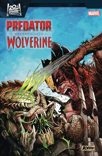 Predator vs. Wolverine #1 (Steve McNiven Cover)
