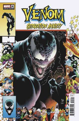 Venom: Separation Anxiety #4 (Paulo Siqueira Homage Cover)