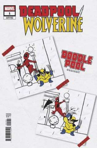 Deadpool / Wolverine #1 (Doodlepool Cover)