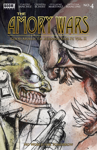 The Amory Wars: No World for Tomorrow #4 (Wayshak Cover)