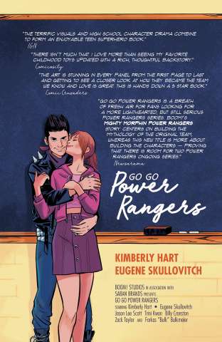 Go, Go, Power Rangers! #7 (25 Copy Bustos Cover)