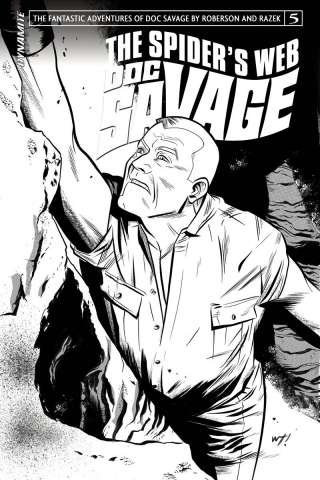 Doc Savage: The Spider's Web #5 (10 Copy B&W Cover)