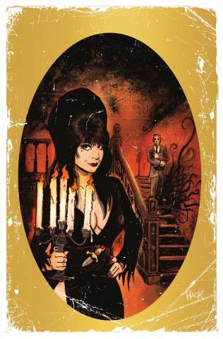 Elvira Meets H.P. Lovecraft #3 (10 Copy Hack Virgin Cover)