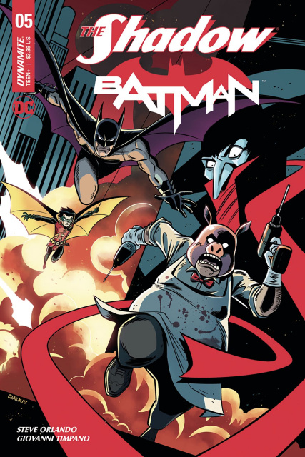 The Shadow / Batman #5 (Charm Cover)