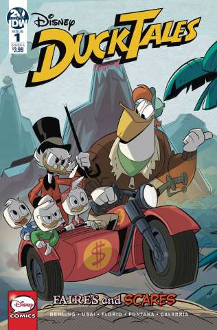 DuckTales: Faires and Scares #1 (Ghiglione & Stella Cover)